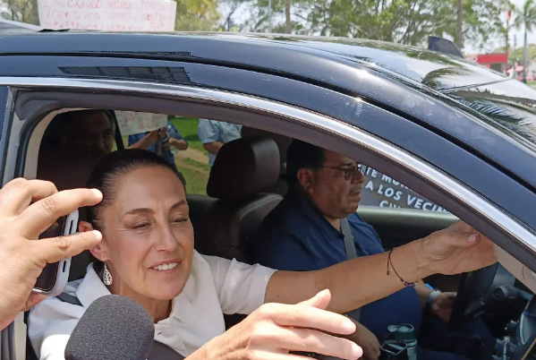 claudia sheinbaum llega a tampico principal
